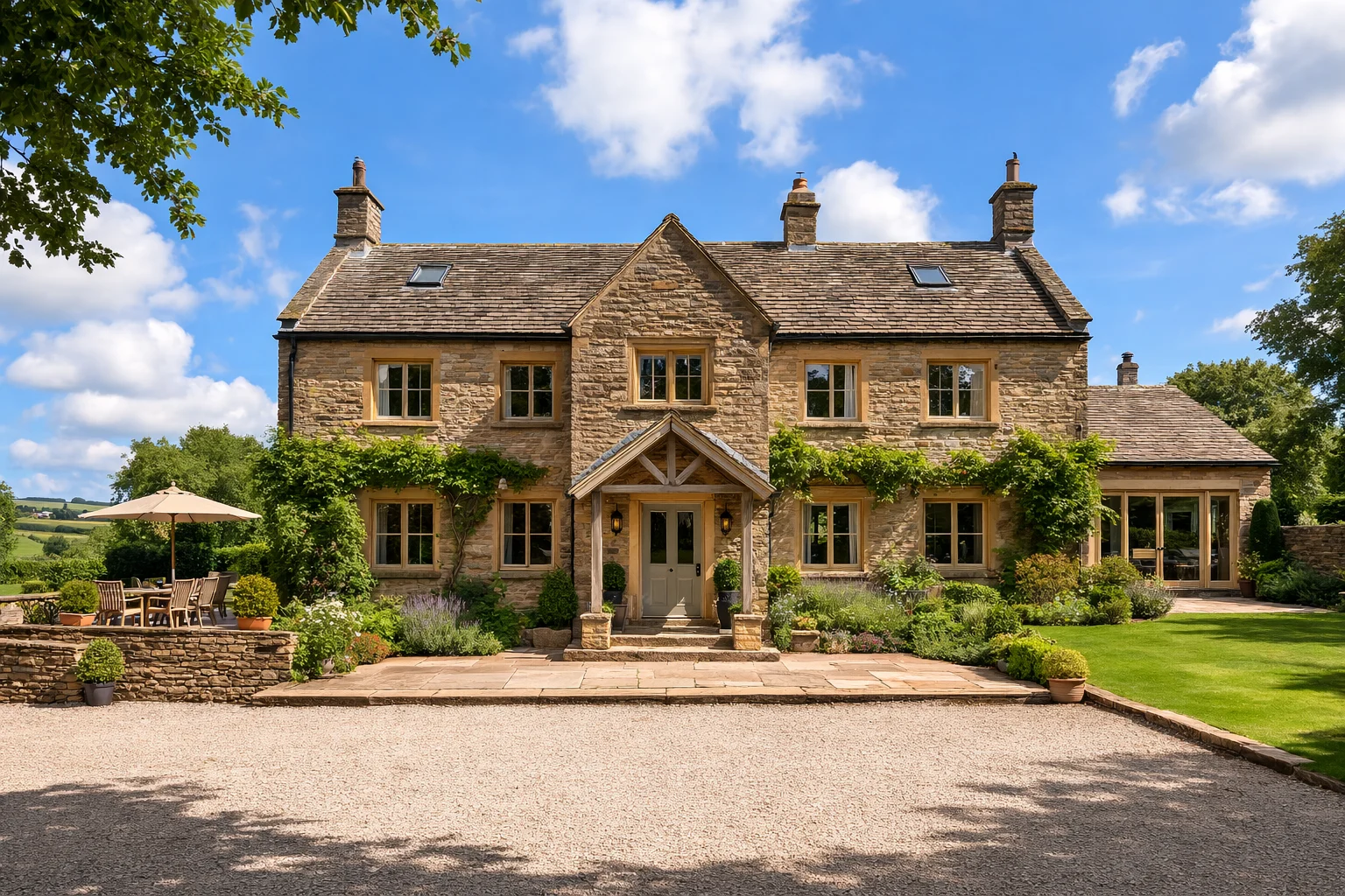 Luxury countryside holiday house for a large group hen party escape